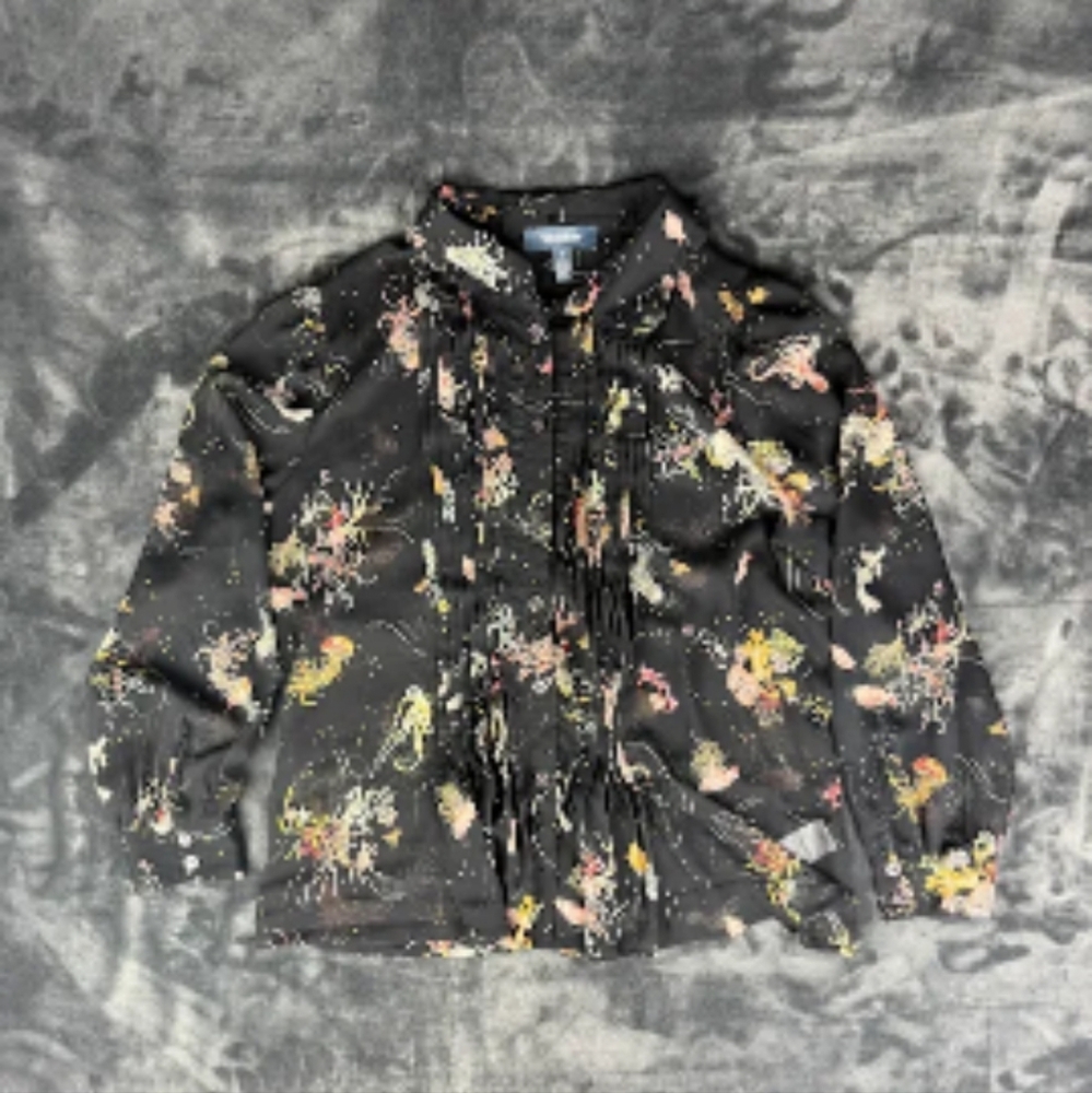 Modcloth Sea Creature Blouse